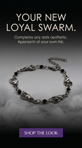 Nocturnal Flight Bat Charm Bracelet